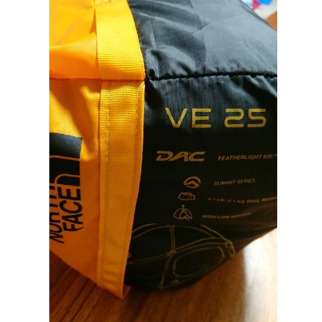 THE NORTH FACE(ザノースフェイス)の新品未使用品‼️ノースフェイス『VE-25』カッコいい3人用テントです‼️ スポーツ/アウトドアのアウトドア(テント/タープ)の商品写真