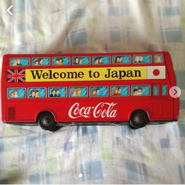 コカ・コーラ(コカコーラ)のコカ・コーラ大型二階式バス  エンタメ/ホビーのコレクション(ノベルティグッズ)の商品写真