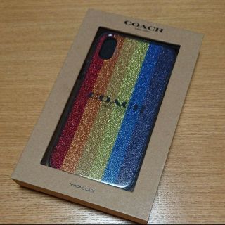 コーチ(COACH)の⭐新品⭐ コーチ iPhoneケース レインボー(モバイルケース/カバー)