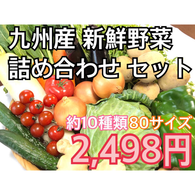 野菜詰め合わせ お得サイズ 食品/飲料/酒の食品(野菜)の商品写真