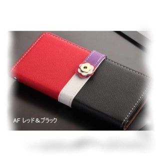 送料無料 レザースマホ手帳型ケース(モバイルケース/カバー)