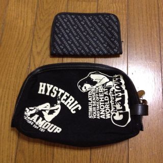 ヒステリックグラマー(HYSTERIC GLAMOUR)のHystericGlamour ポーチ(ポーチ)