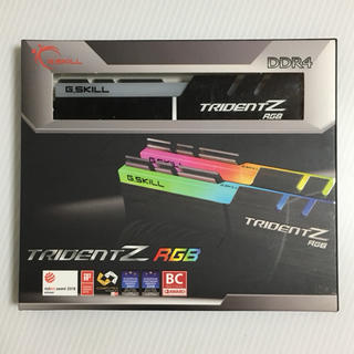 G.SKILL TRIDENT Z RGB DDR4-3200MHz 16GB(PCパーツ)