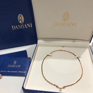 ダミアーニ(Damiani)の☆ダミアーニ☆ 1粒ダイヤモンド 18金ネックレス(ネックレス)