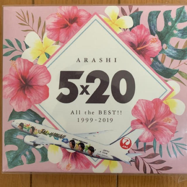 嵐 jet JAL ハワイ便限定品 5×20 CD