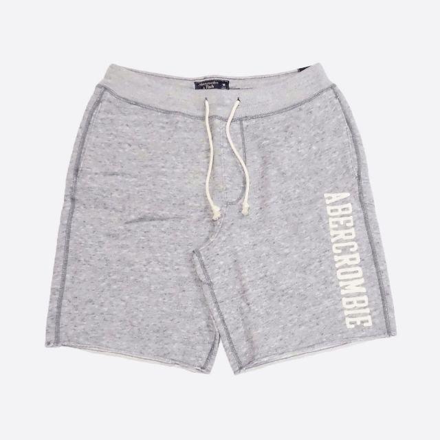 Abercrombie&Fitch(アバクロンビーアンドフィッチ)の★新品★アバクロンビー&フィッチ★スウェットショートパンツ (Grey/M) メンズのパンツ(ショートパンツ)の商品写真