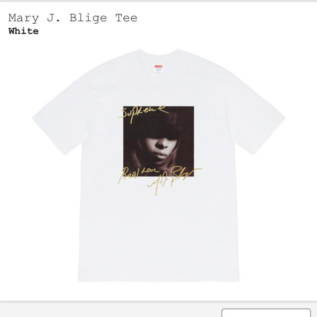 Supreme Mary J. Blige Tee White Mサイズ