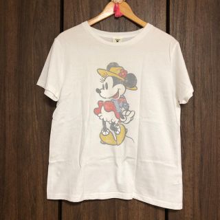 ジーユー(GU)のGU ミニーＴシャツ(カットソー(半袖/袖なし))