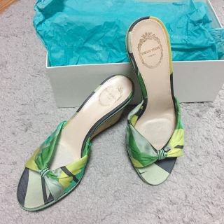 エミリオプッチ(EMILIO PUCCI)の新品 エミリオプッチ ウェッジソールサンダル(サンダル)