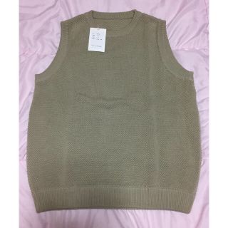 コモリ(COMOLI)のcrepuscule moss stitch vest 1901-007(ベスト)