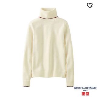 ユニクロ(UNIQLO)のイネス コラボ タートルネック メリノウール ニット セーター トップス(ニット/セーター)