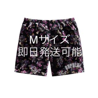 シュプリーム(Supreme)の supreme floral velour short Mサイズ(その他)