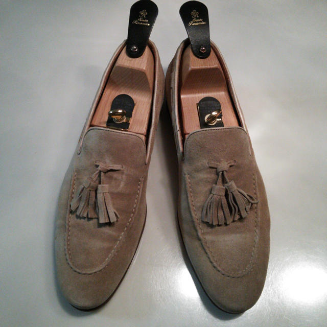 Crockett&Jones(クロケットアンドジョーンズ)の【美品♪最終セール♪】Casanova イタリア ローファー 8 メンズの靴/シューズ(ドレス/ビジネス)の商品写真