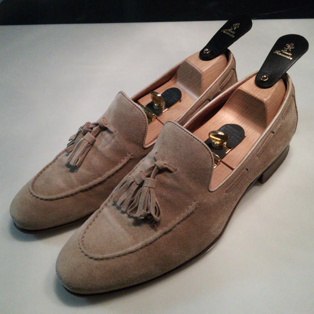 Crockett&Jones(クロケットアンドジョーンズ)の【美品♪最終セール♪】Casanova イタリア ローファー 8 メンズの靴/シューズ(ドレス/ビジネス)の商品写真