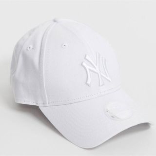 ニューエラー(NEW ERA)の【新品未使用品】NEW ERA ニューエラ  キャップ ロゴ ホワイト(キャップ)