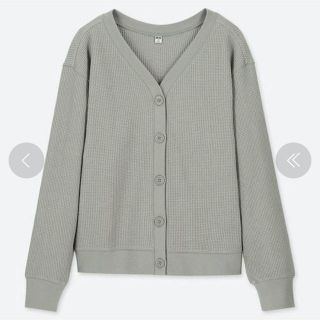 ユニクロ(UNIQLO)のUNIQLO ワッフルカーデ(カーディガン)