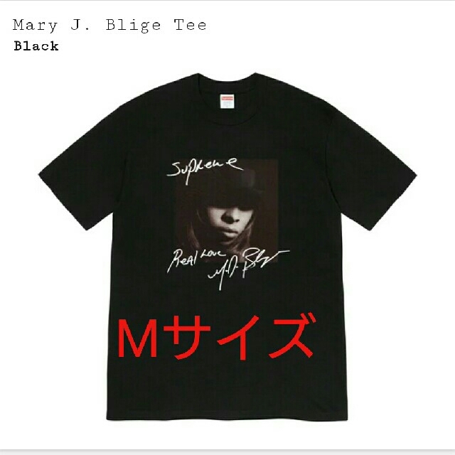 Supreme Mary J. Blige Tee M 黒 Black