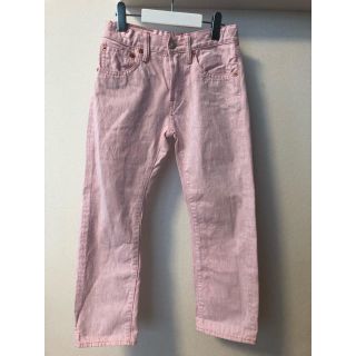 デニムダンガリー(DENIM DUNGAREE)のkids ピンクデニムパンツ(パンツ/スパッツ)