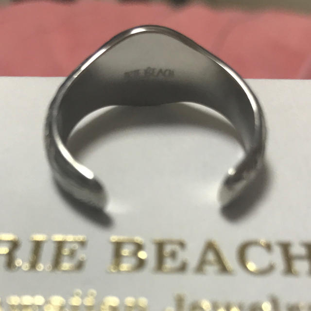 20日削除予定！！試着のみのほぼ新品！irie beach リング19号  メンズのアクセサリー(リング(指輪))の商品写真