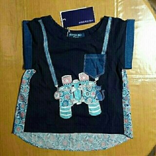 アナスイミニ(ANNA SUI mini)のANNA SUI Mini  新品・未使用 タグ付き 80 半袖 (シャツ/カットソー)