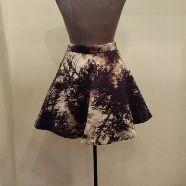 RED VALENTINO(レッドヴァレンティノ)のエリザベッタフランキのフレアスカート レディースのスカート(ミニスカート)の商品写真