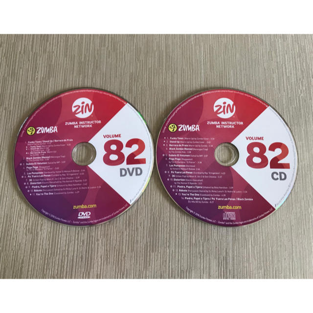 ZUMBA DVD+CD 82