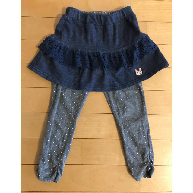 3can4on(サンカンシオン)の3カン4オン☆2weyスカッツ100センチ☆ キッズ/ベビー/マタニティのキッズ服女の子用(90cm~)(パンツ/スパッツ)の商品写真