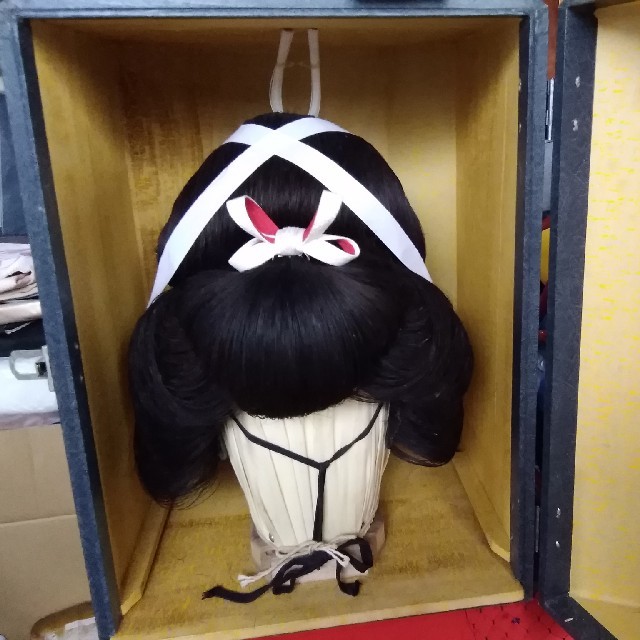 リバーシブルタイプ 花嫁用かつら 高島田かつら 日本髪かつら サイズ4号