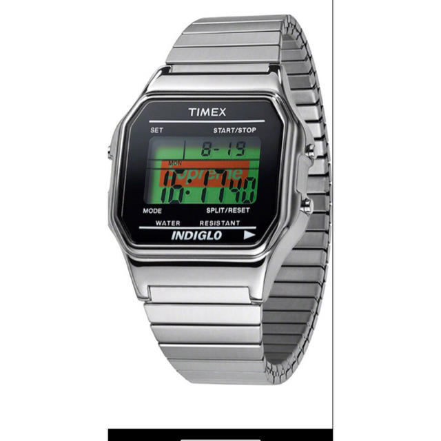 Supreme(シュプリーム)のSupreme TIMEX digital watch シルバー  メンズの時計(腕時計(デジタル))の商品写真