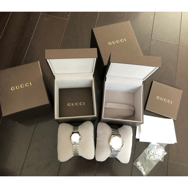 Gucci(グッチ)のグッチ  ペアウォッチ レディースのファッション小物(腕時計)の商品写真
