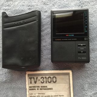 カシオ(CASIO)のCASIO LCD pocket color TV TV-3100(テレビ)