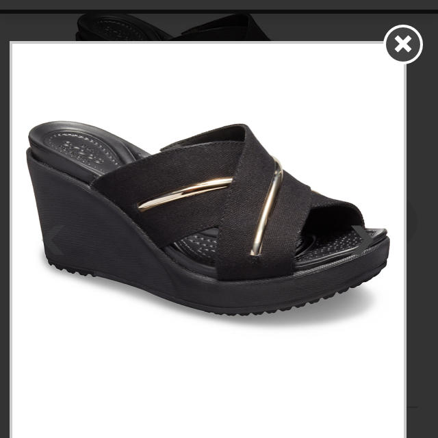 crocs - レイ 2.0 メタル ブロック エックス ストラップ crocs - レイ 2.0 メタル ブロック エックス ストラップ