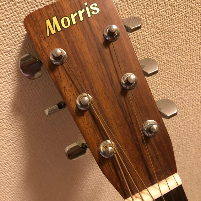Chrissie Morris(クリッシーモリス)のMORRIS F-15  アコースティックギター   1970年代美品！ 楽器のギター(アコースティックギター)の商品写真