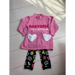 ベビードール(BABYDOLL)のBABYDOLLニットワンピースセット(ワンピース)