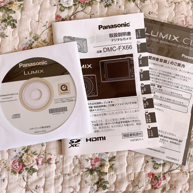 Panasonic(パナソニック)のデジカメ LUMIX FX66 スマホ/家電/カメラのカメラ(コンパクトデジタルカメラ)の商品写真