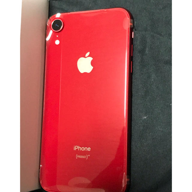 SIMロック解除済み 新品未使用 au iPhone XR RED 128GB ...