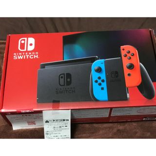 ニンテンドウ(任天堂)の新品未開封 新型任天堂Switch(家庭用ゲーム機本体)