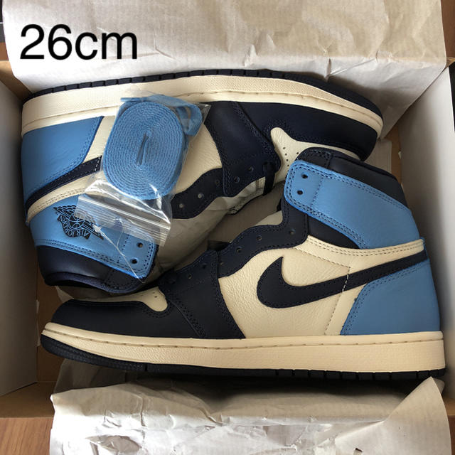 NIKE AIR JORDAN1 OBSIDIAN エアジョーダン 26.0