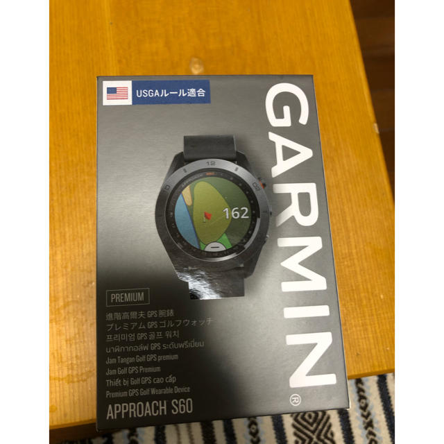 GARMIN - ガーミンs60プレミアム ゴルフ GPS距離測定器の通販 by ユリセイショップ｜ガーミンならラクマ