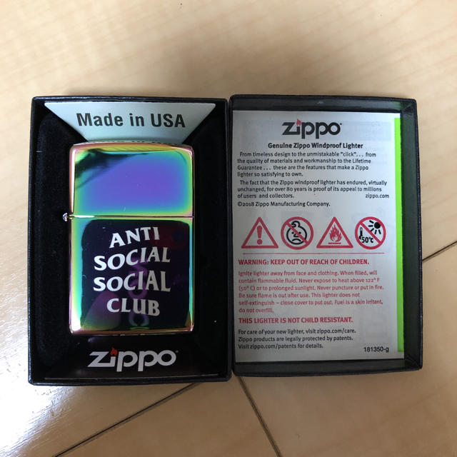 anti social social club ZIppo Lighter