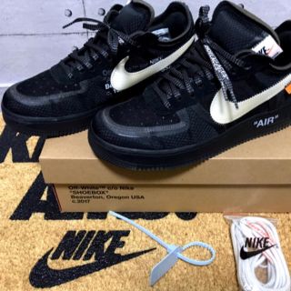 off White × NIKE af1low(スニーカー)