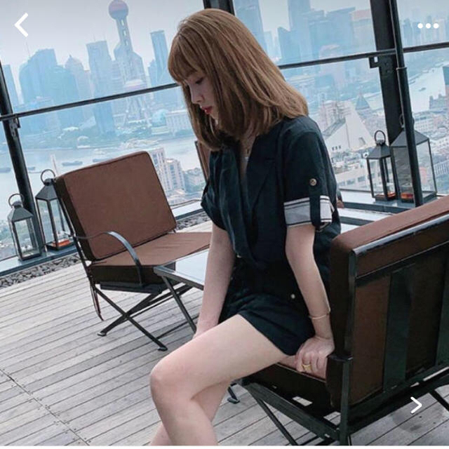 SNIDEL(スナイデル)のHer lip to♡ Cotton Blend Playsuit ※お値下げ レディースのパンツ(オールインワン)の商品写真