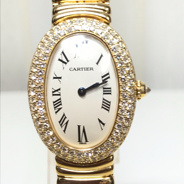 Cartier - 【美品】Cartier カルティエ ベニュワール レディース K18YG 腕時計の通販 by jinseicorp2016's shop｜カルティエならラクマ