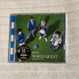 ニュース(NEWS)のWORLD QUEST／ポコポンペコーリャ(初回盤A CD+DVD)(アイドルグッズ)