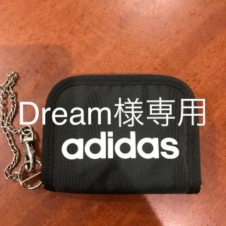 アディダス(adidas)のアディダス 子ども財布 美品キッズウォレット 黒(財布)