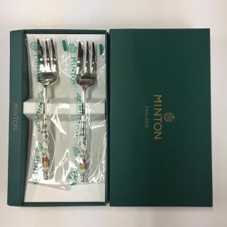 ミントン(MINTON)の【未使用品】MINTON ケーキフォーク2pcセット(カトラリー/箸)