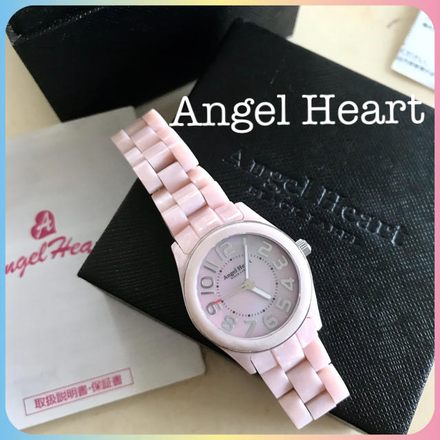 Angel Heart - 定2万 腕時計 レディース エンジェルハート 吉岡里帆 ピンク 10代 20代の通販 by flower｜エンジェルハートならラクマ