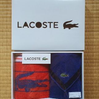 ラコステ(LACOSTE)のLACOSTE  タオルセット【２枚】(タオル/バス用品)