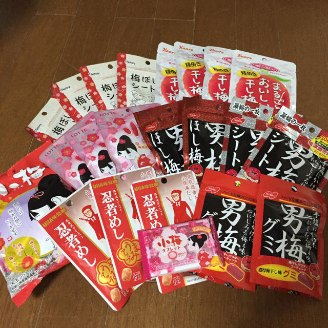 梅づくしセット！ 食品/飲料/酒の食品(菓子/デザート)の商品写真