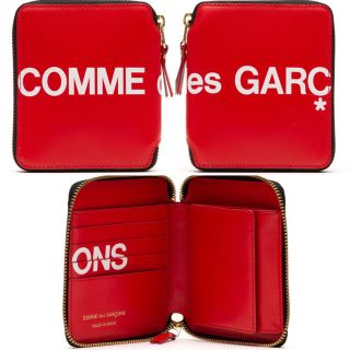 コムデギャルソン(COMME des GARCONS)のしんこ餅様専用　CDG Huge Logo Wallet  RED (折り財布)